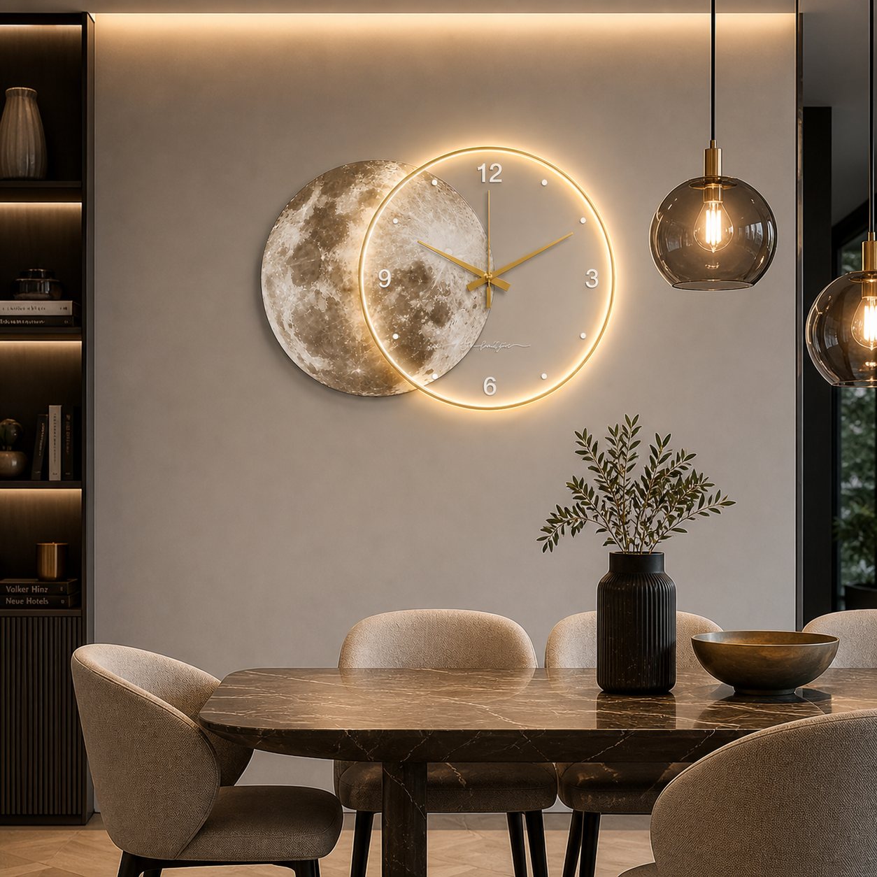 Horloge Murale Luna Prestige