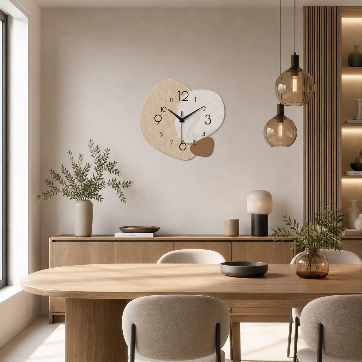 Horloge Murale Aura Minérale