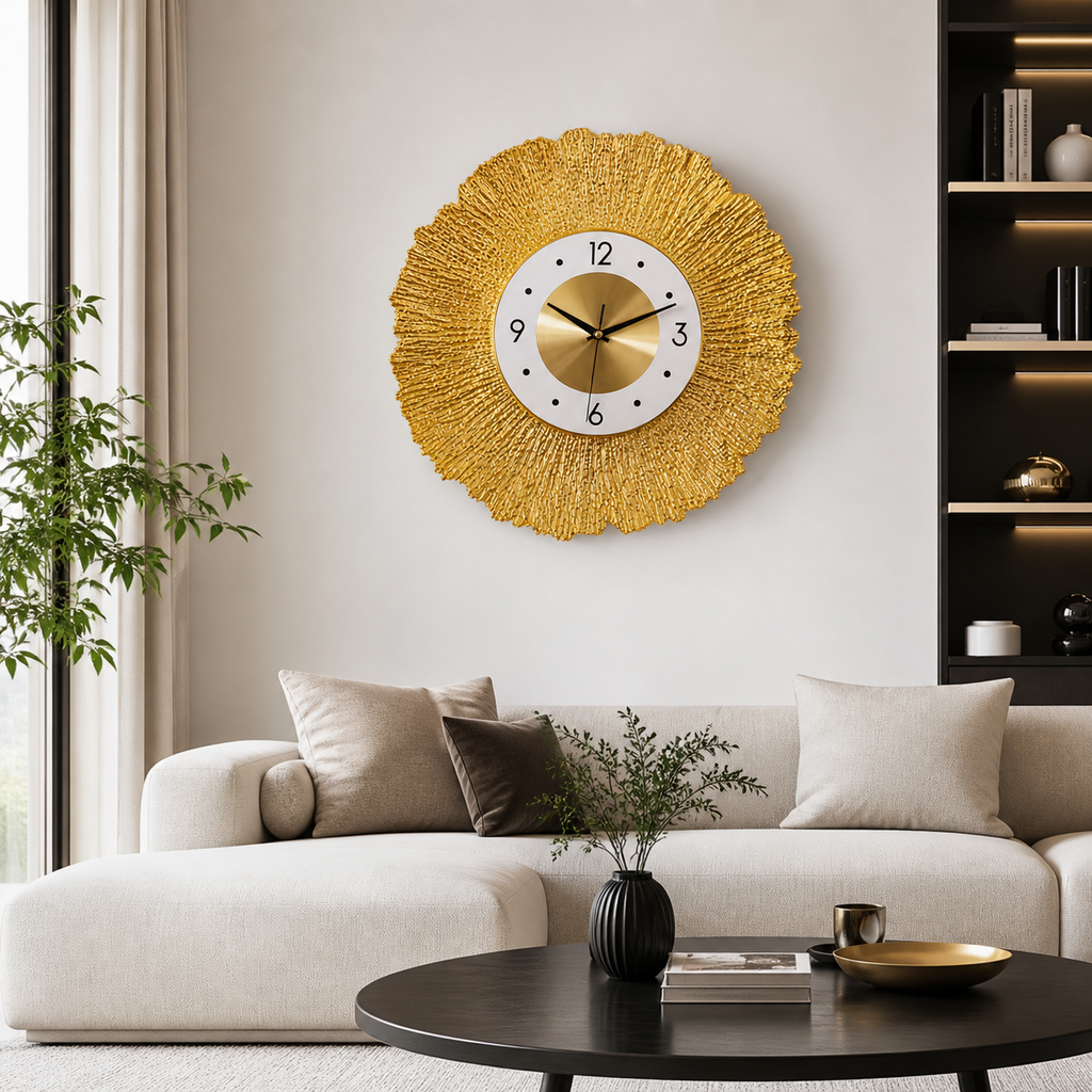 Horloge Murale Soleil Prestige