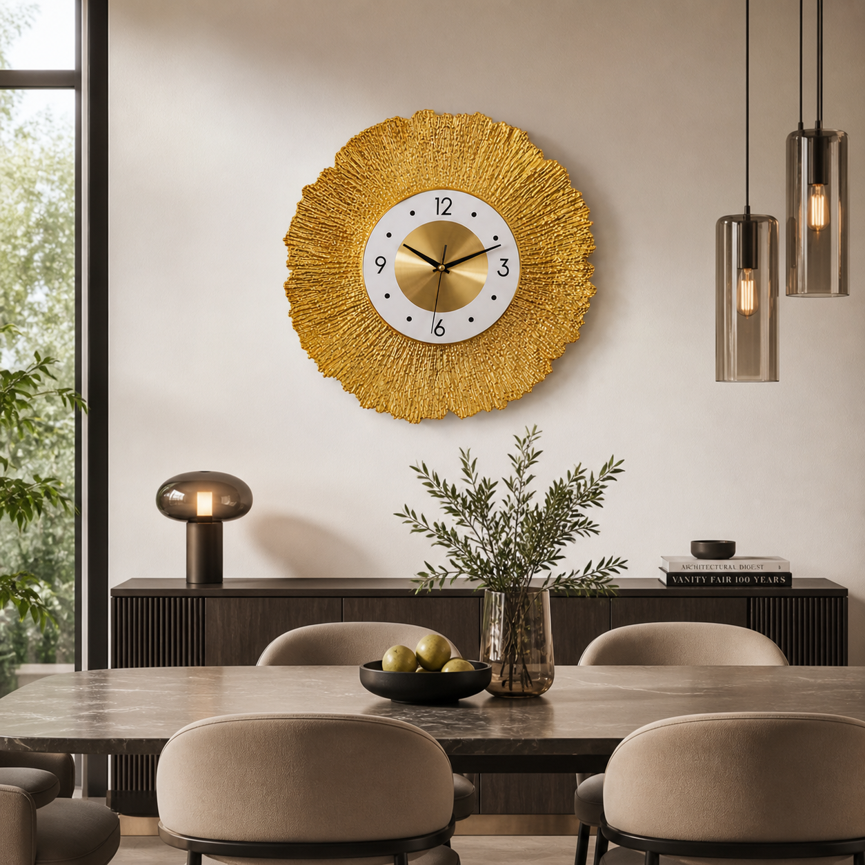 Horloge Murale Soleil Prestige