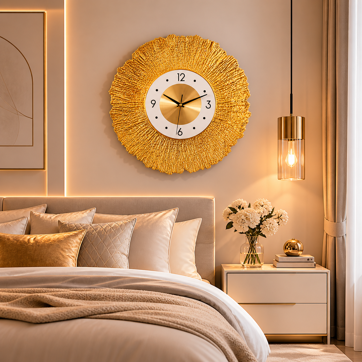 Horloge Murale Soleil Prestige