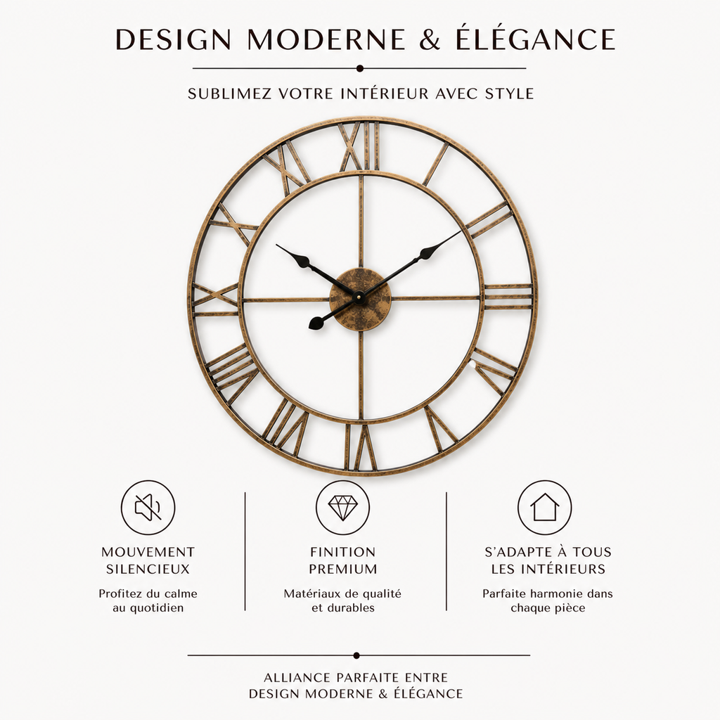 Horloge Murale Héritage Prestige