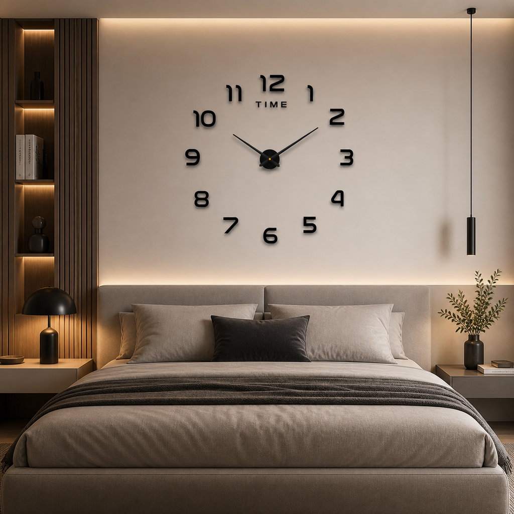 Horloge Murale Minimal Time