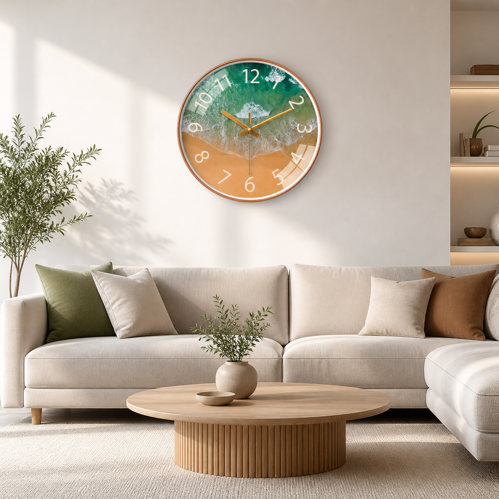 Horloge Murale Horizon Océan