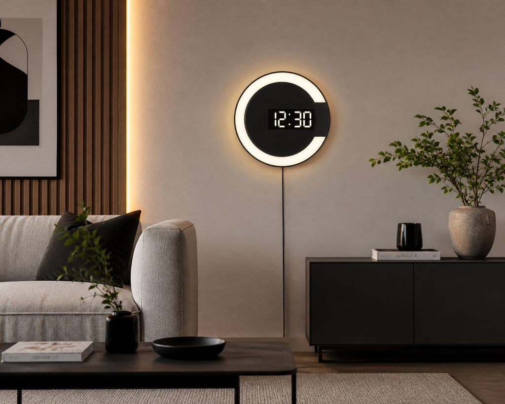 Horloge Murale LED Future