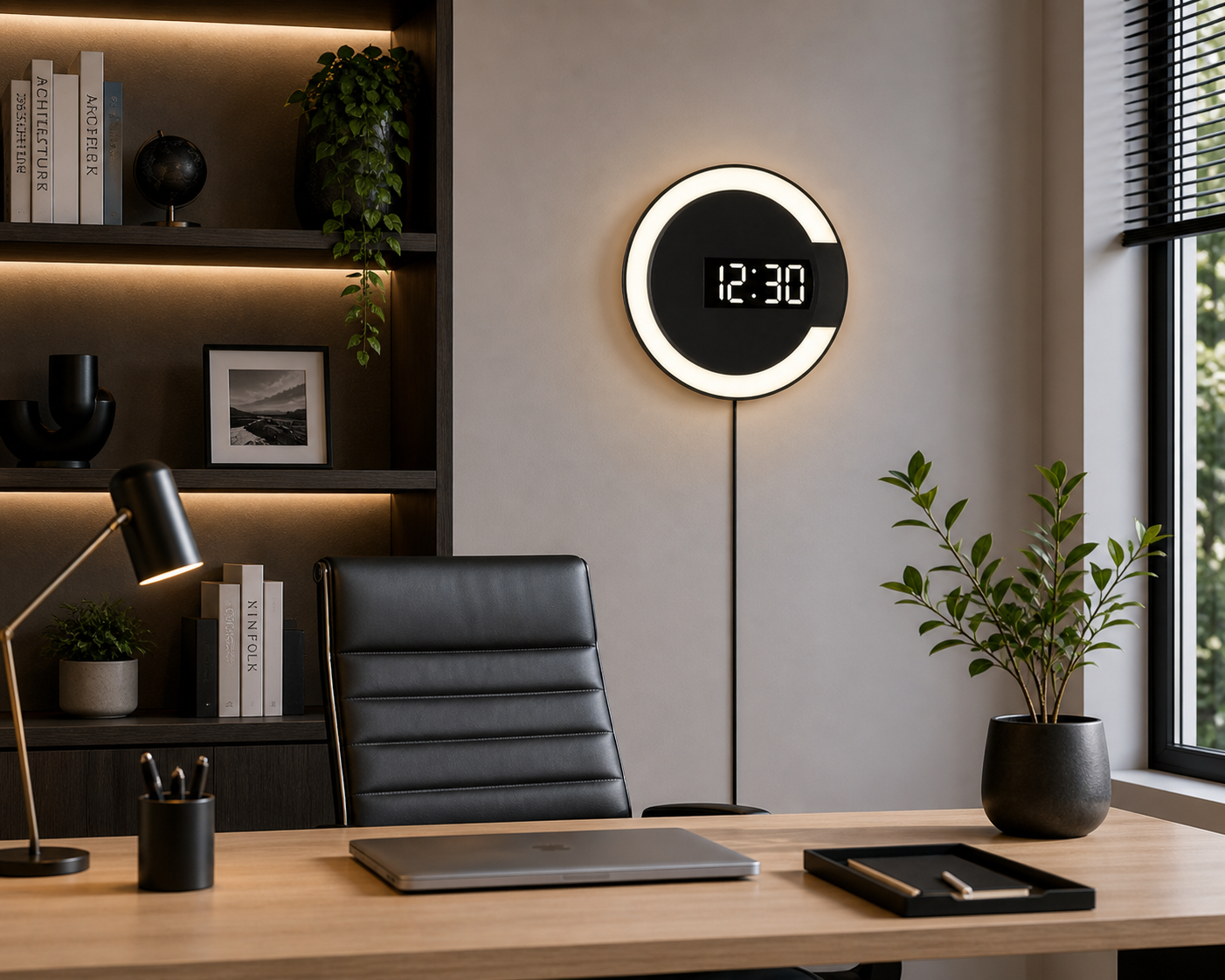 Horloge Murale LED Future
