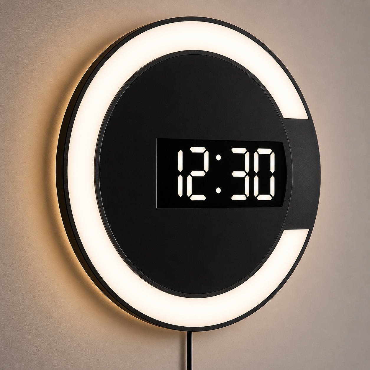 Horloge Murale LED Future