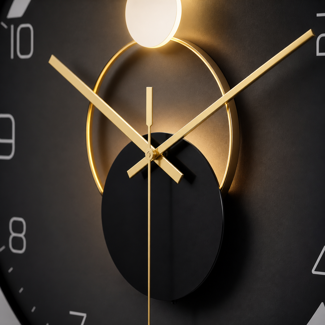 Horloge Murale Eclipse Lumière