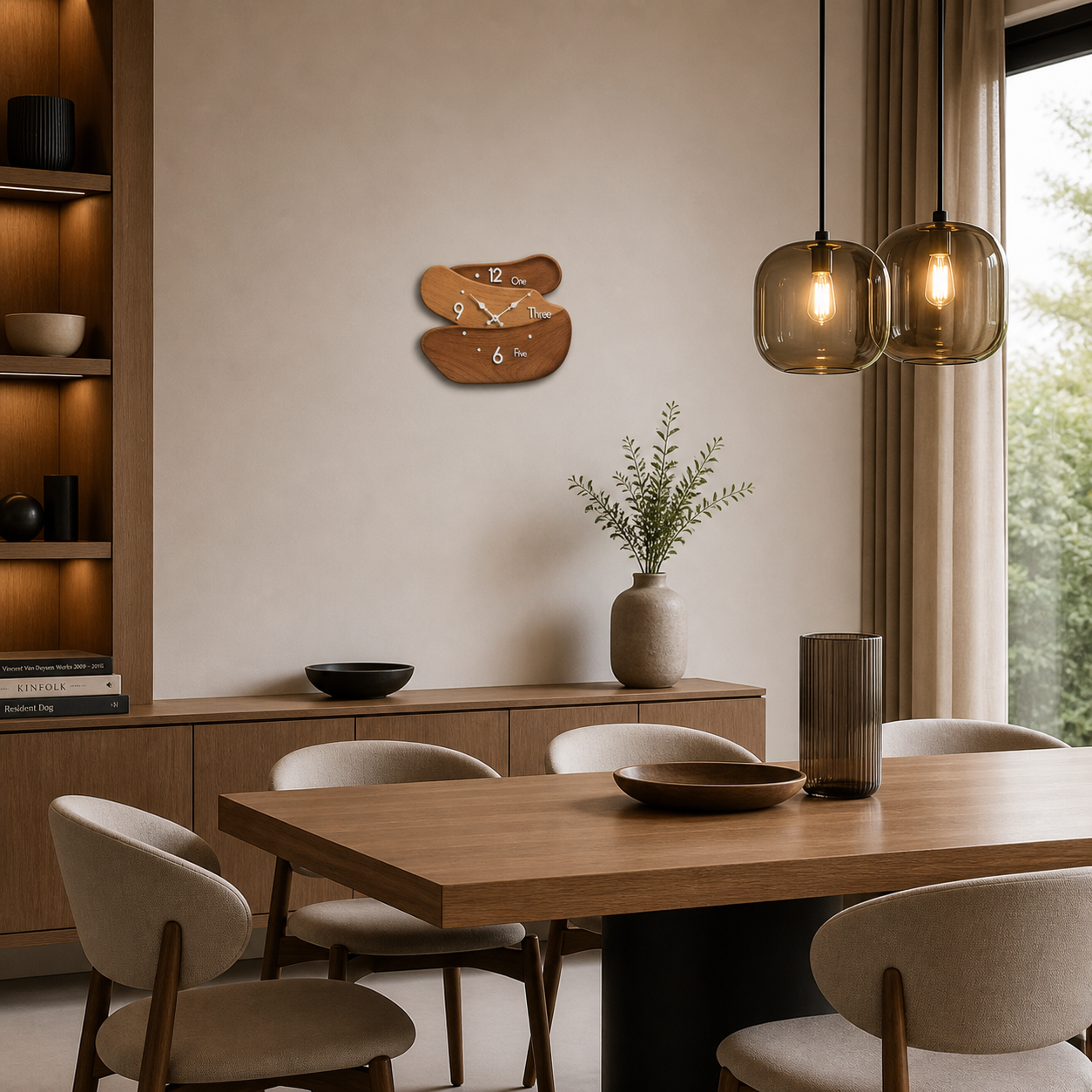 Horloge Murale Wood Harmony