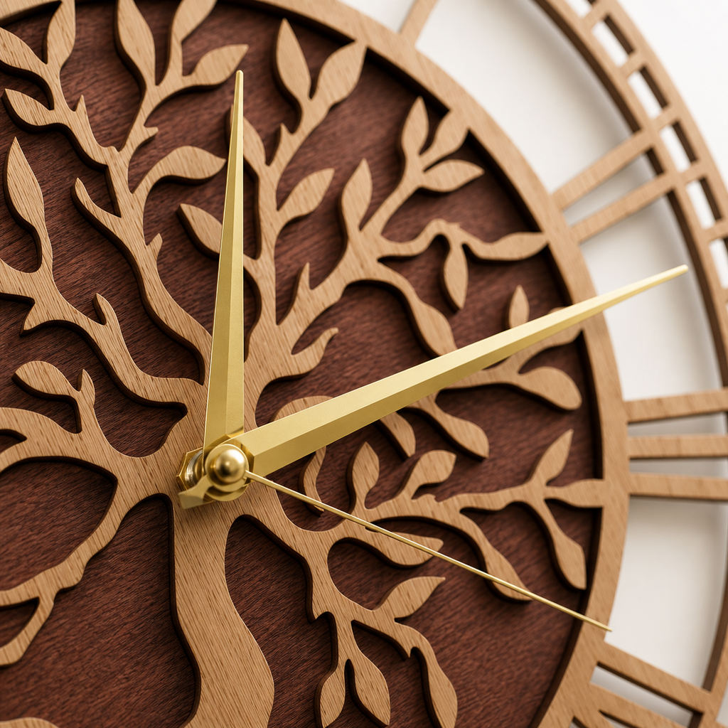 Horloge Murale Arbre Éternel