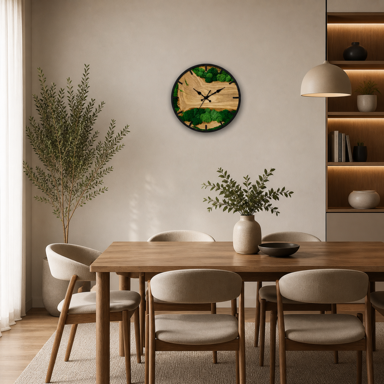 Horloge Murale Nature Évasion