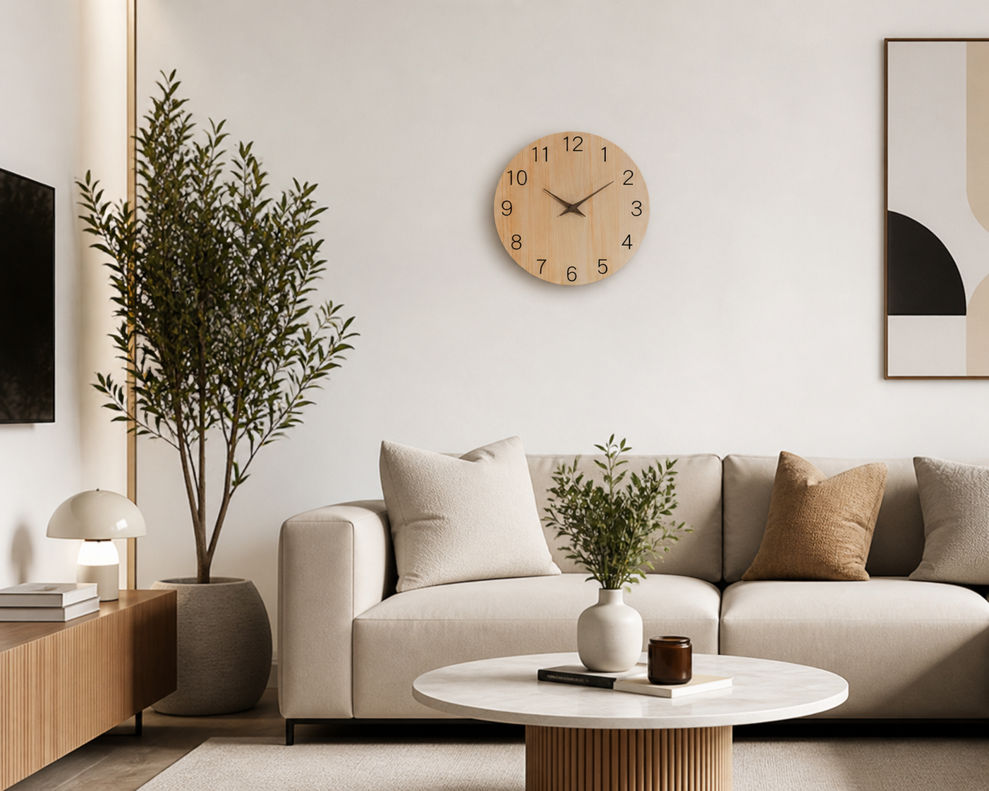 Horloge Murale Nordic Wood