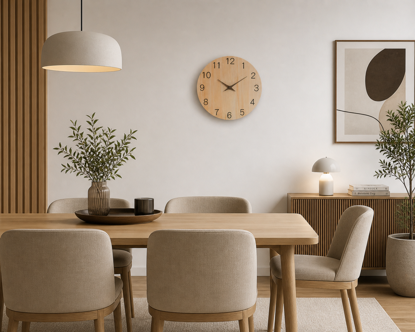 Horloge Murale Nordic Wood