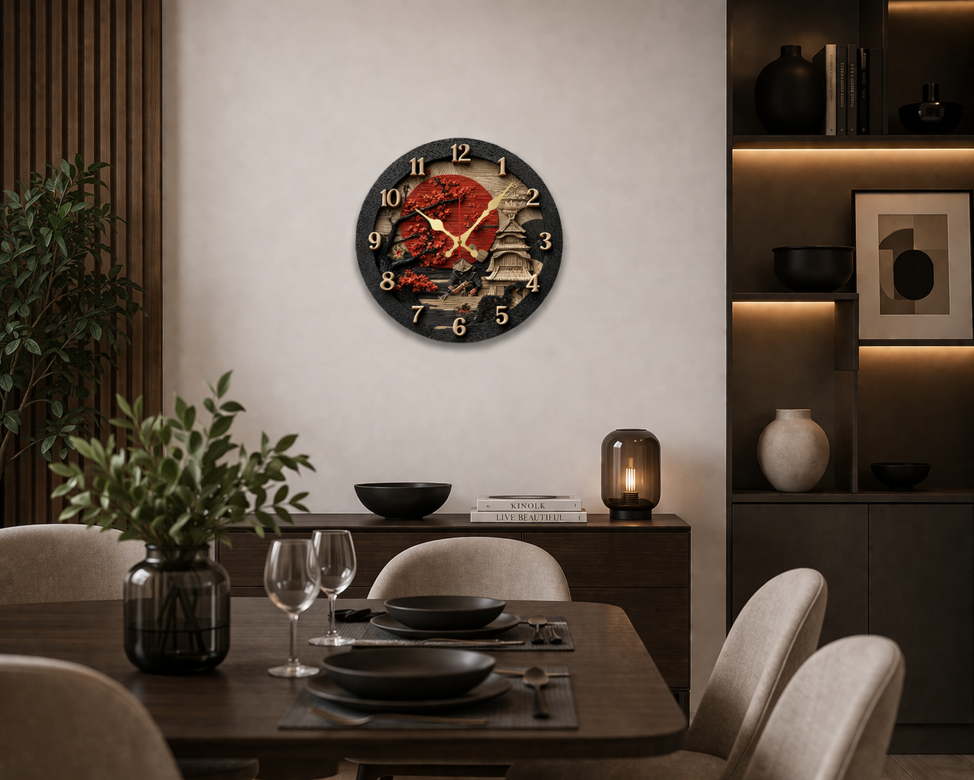 Horloge Murale Kyoto Prestige