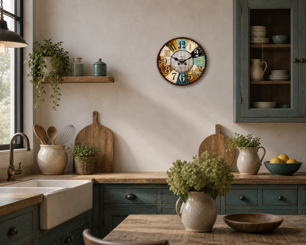 Horloge Murale Paris Vintage