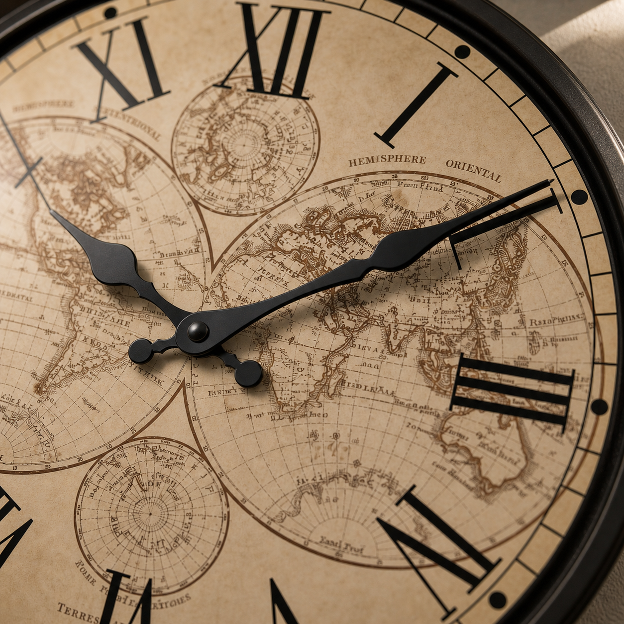 Horloge Murale Atlas Vintage