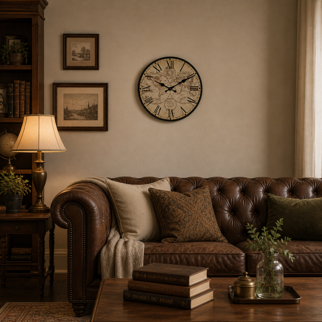 Horloge Murale Atlas Vintage