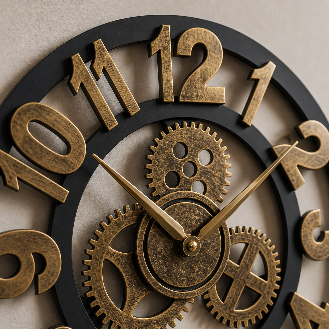 Horloge Murale Gear Factory