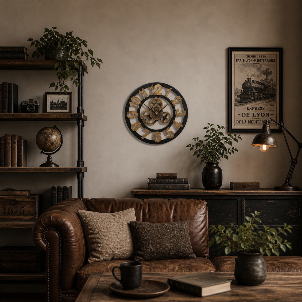 Horloge Murale Gear Factory