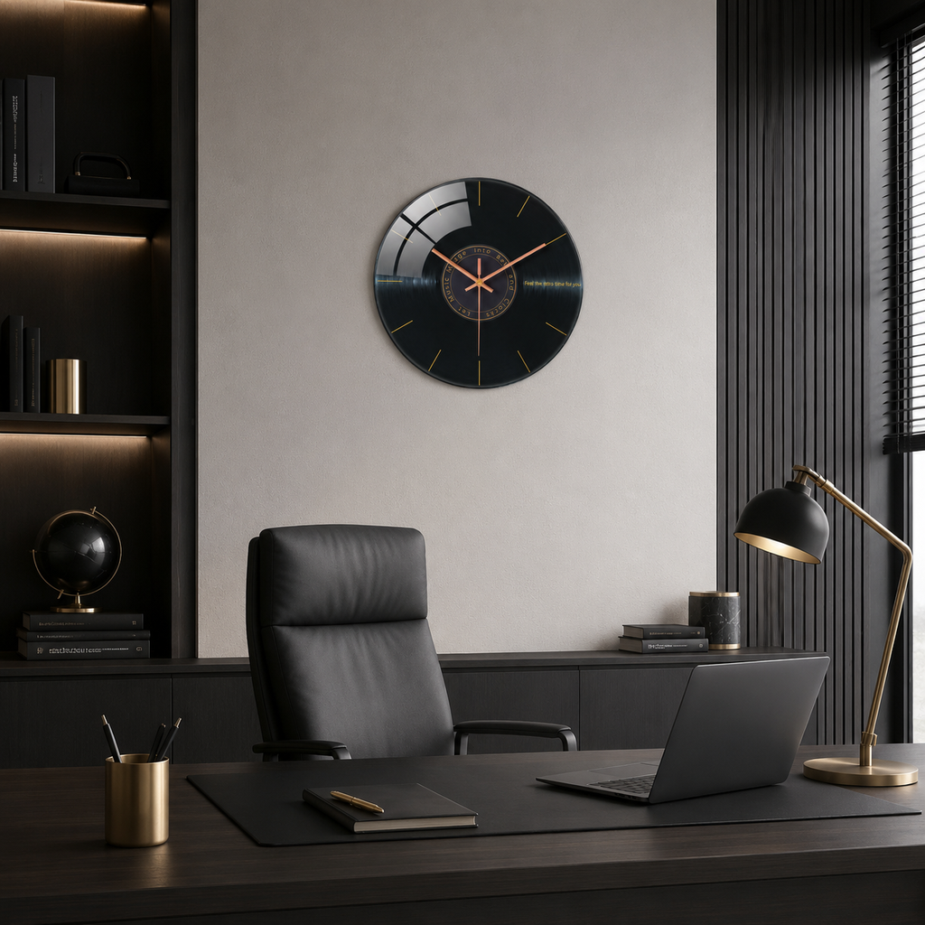 Horloge Murale Vinyl Prestige