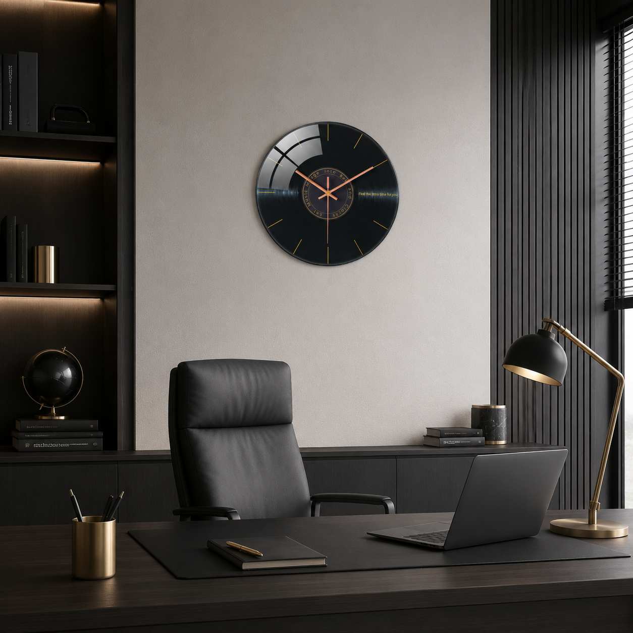Horloge Murale Vinyl Prestige