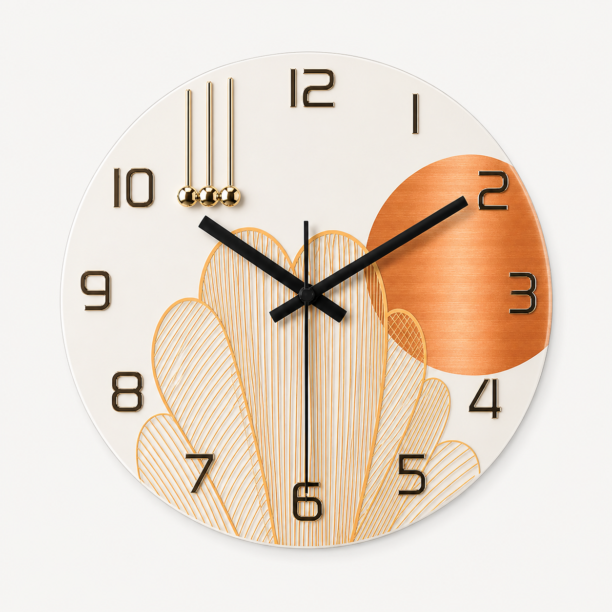 Horloge Murale Élégance Graphique