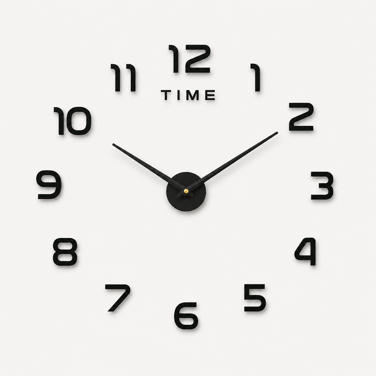 Horloge Murale Minimal Time