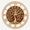 Horloge Murale Arbre Éternel