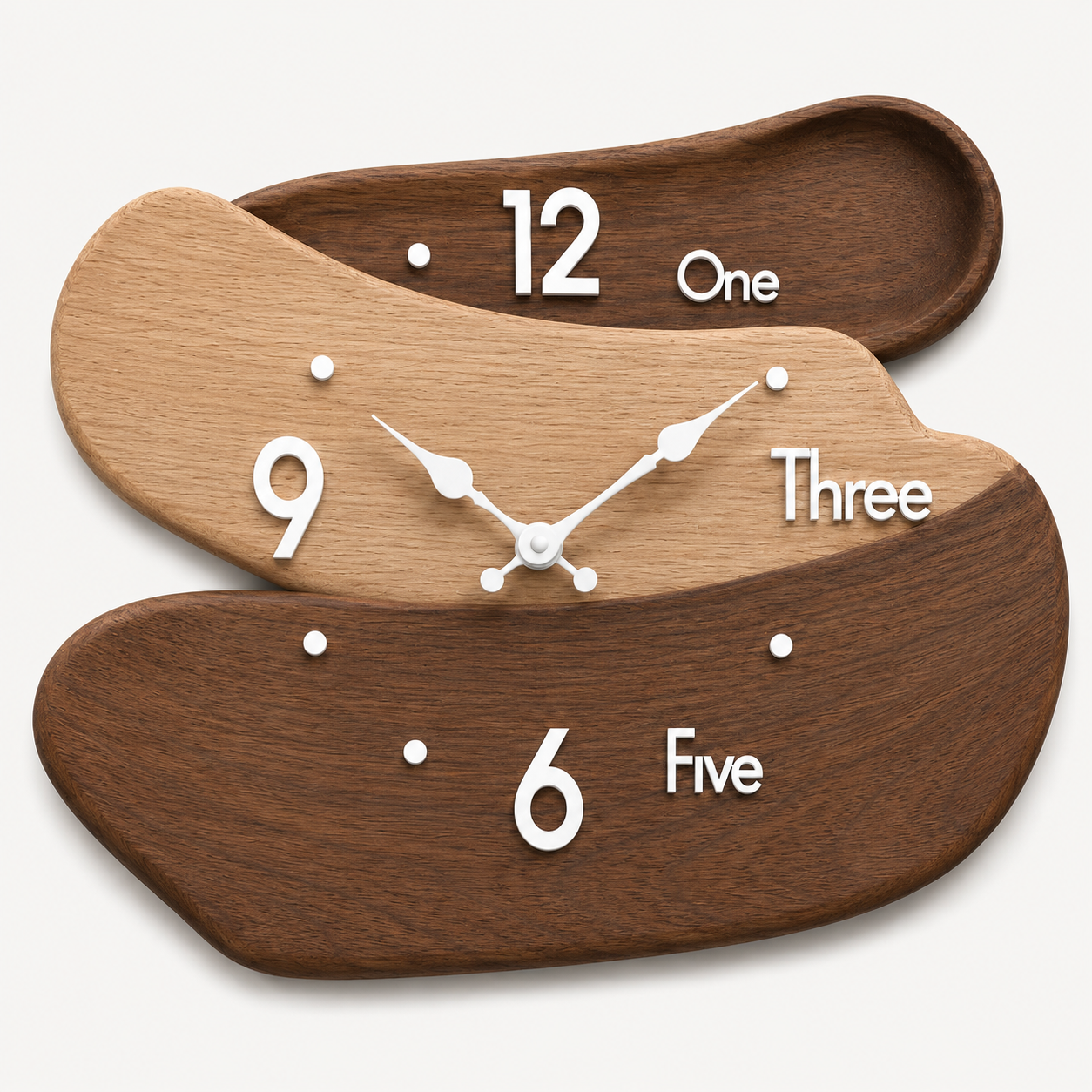 Horloge Murale Wood Harmony